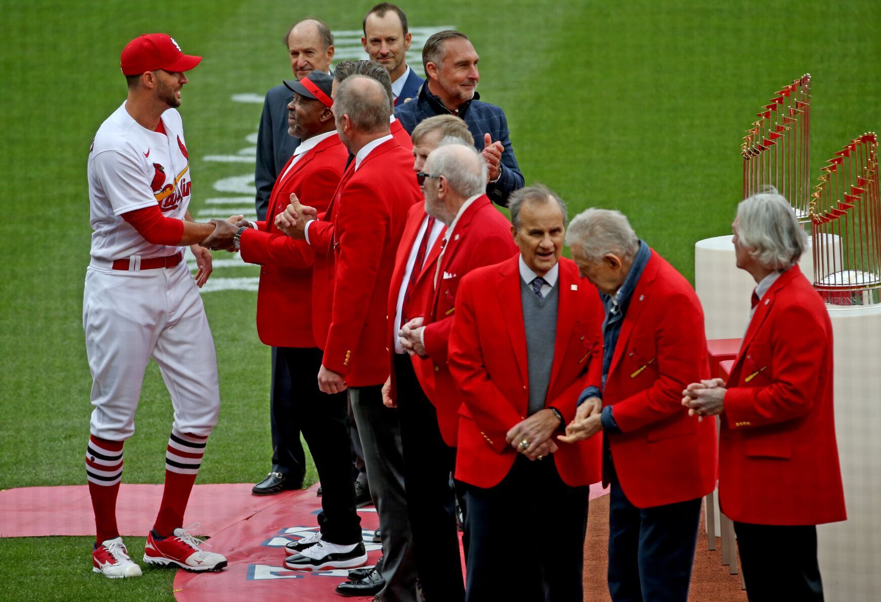 St. Louis Cardinals pregame ceremonies